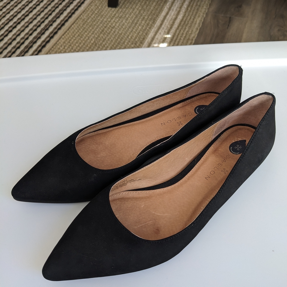 Caslon Black Flats